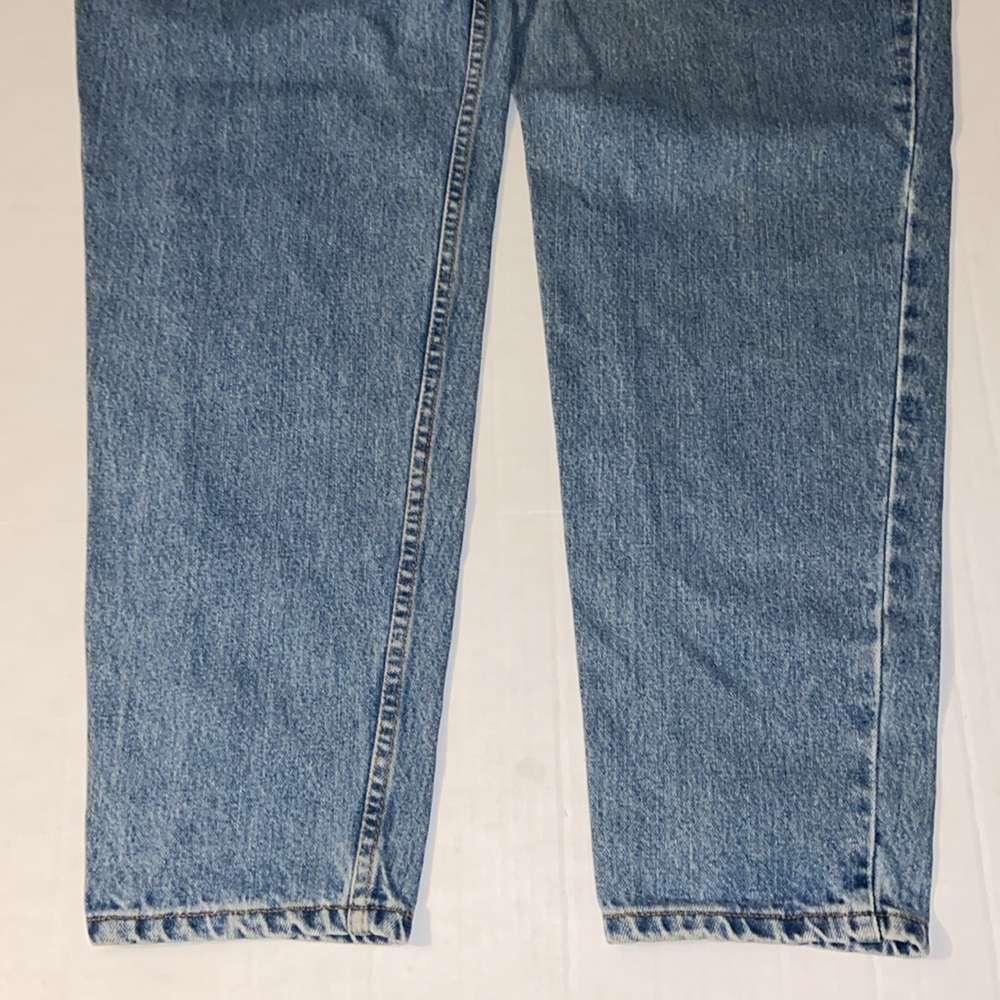 Vintage Levi’s Women’s Size 16W M Relaxed Fit Tapered Leg Blue Jeans - Picture 4 of 9